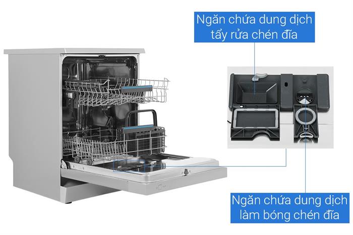 Máy rửa chén độc lập Electrolux ESA47200SX Màu Xám