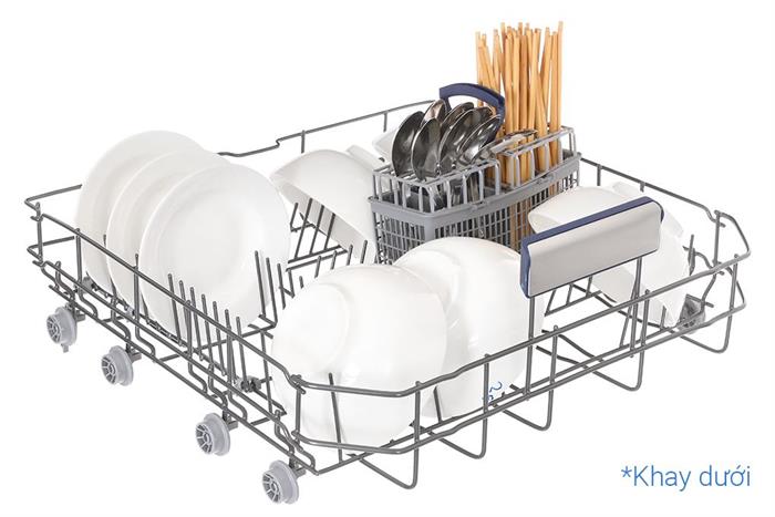Máy rửa chén độc lập Hafele HDW-F6081B (533.23.201) Màu Đen