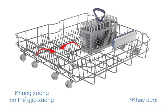 Máy rửa chén độc lập Hafele HDW-F6081B (533.23.201) Màu Đen