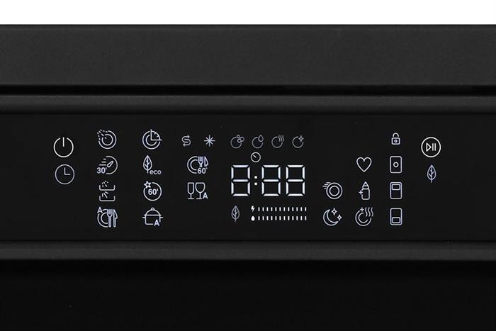 Máy rửa chén độc lập Hafele HDW-F6081B (533.23.201) Màu Đen