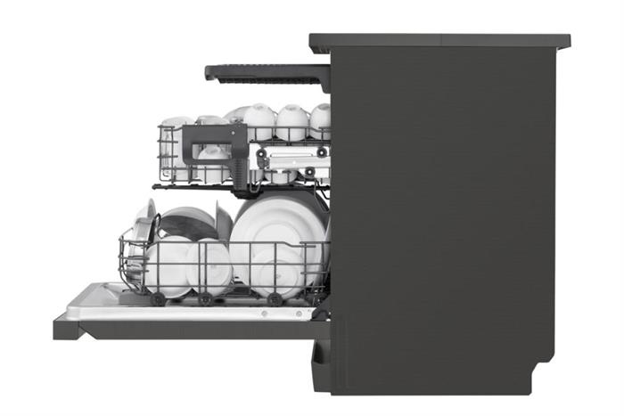 Máy rửa chén độc lập LG LDN14BLA5 Màu Ghi đen