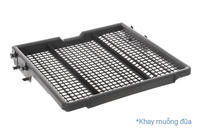 Máy rửa chén độc lập LG LDN14BLA5 Màu Ghi đen