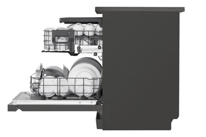 Máy rửa chén độc lập LG LDN14BLA5 Màu Ghi đen