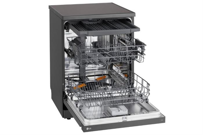 Máy rửa chén độc lập LG LDN14BLA5 Màu Ghi đen