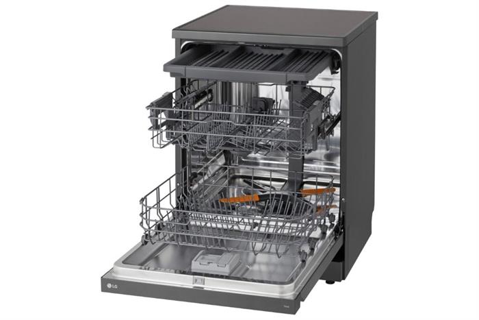 Máy rửa chén độc lập LG LDN14BLA5 Màu Ghi đen