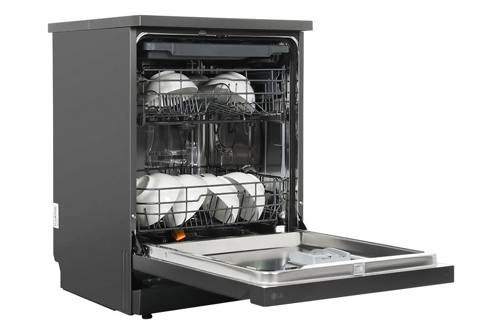 Máy rửa chén độc lập LG LDN14BLA5 Màu Ghi đen