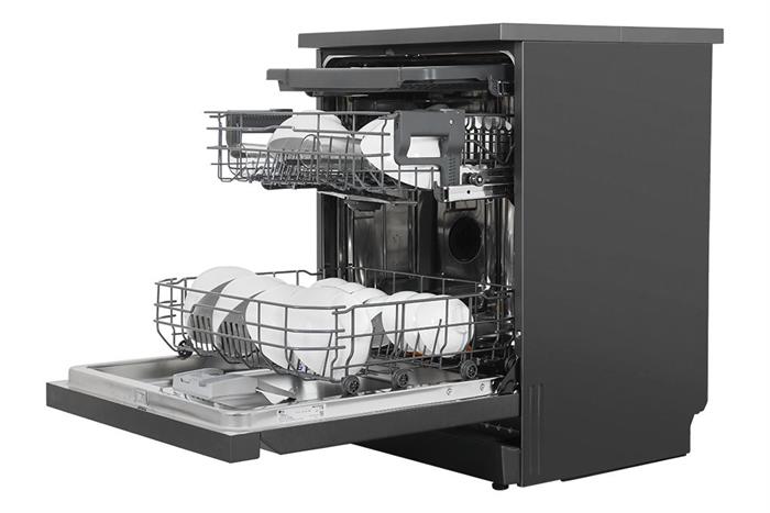 Máy rửa chén độc lập LG LDN14BLA5 Màu Ghi đen