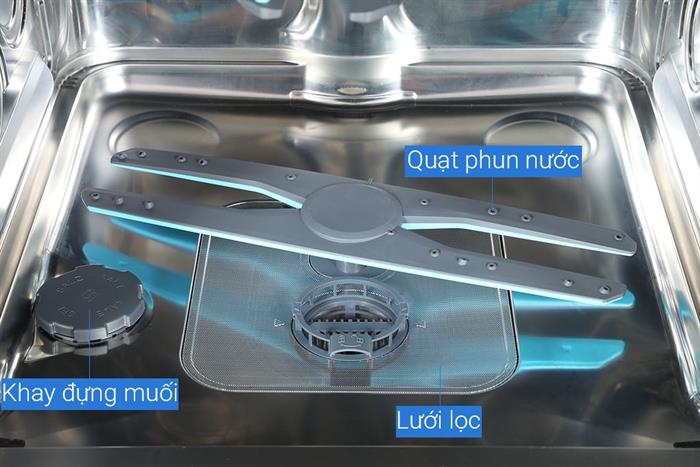 Máy rửa chén độc lập Haier HDWA18-686BK5VN Màu Đen