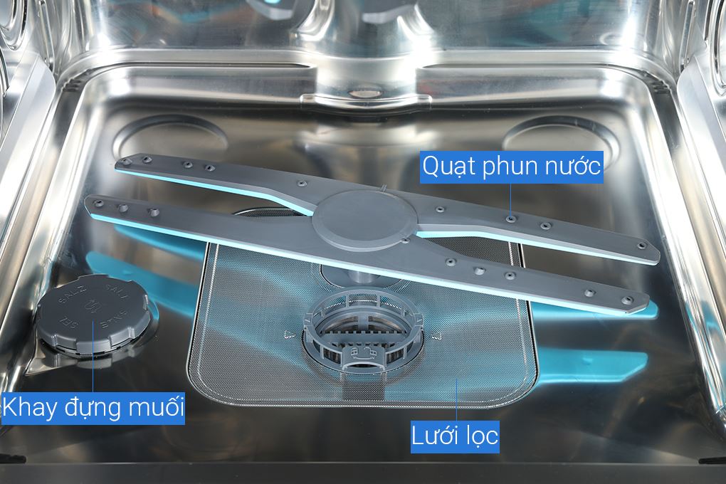 Máy rửa chén độc lập Haier HDWA18-686BK5VN Màu Đen