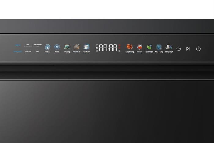 Máy rửa chén độc lập Haier HDWA18-686BK5VN Màu Đen