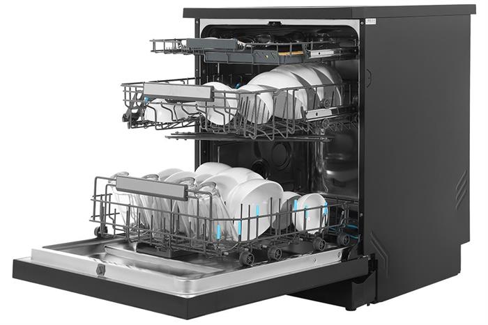 Máy rửa chén độc lập Haier HDWA18-686BK5VN Màu Đen