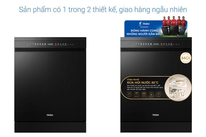 Máy rửa chén độc lập Haier HDWA18-686BK3VN Màu Đen