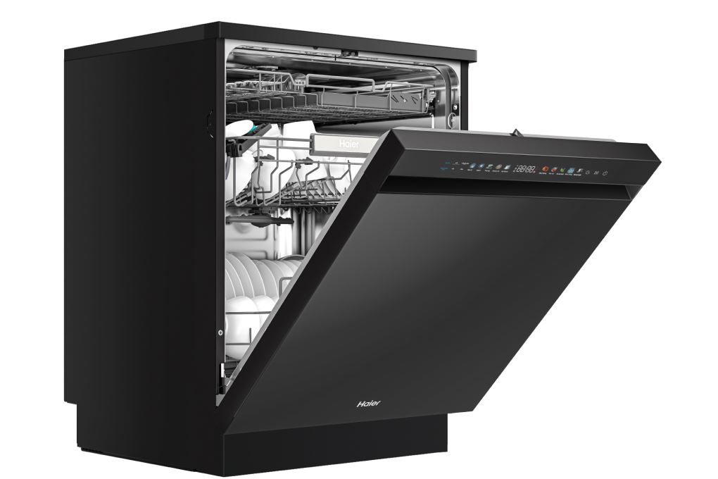 Máy rửa chén độc lập Haier HDWA18-686BK3VN Màu Đen