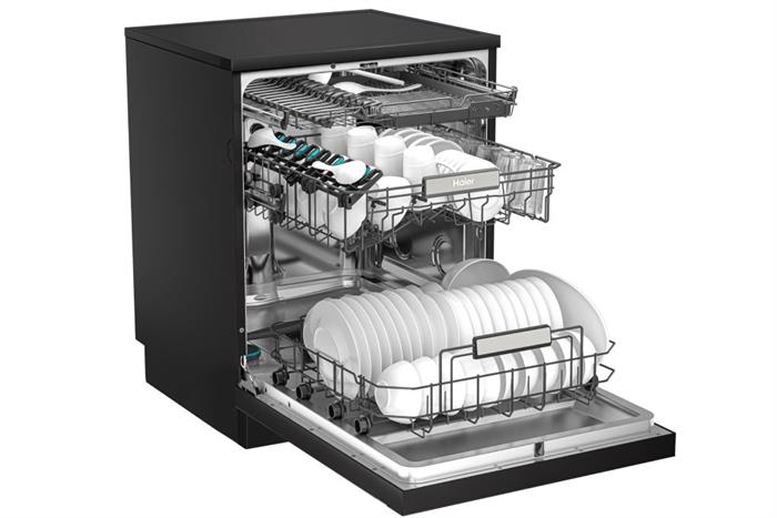 Máy rửa chén độc lập Haier HDWA18-686BK3VN Màu Đen
