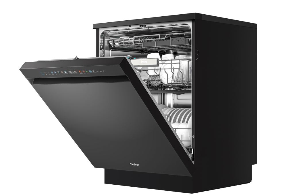 Máy rửa chén độc lập Haier HDWA18-686BK3VN Màu Đen