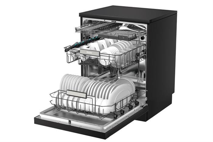 Máy rửa chén độc lập Haier HDWA18-686BK3VN Màu Đen