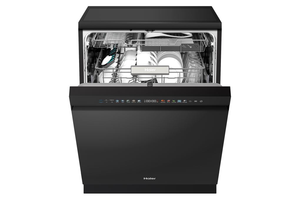 Máy rửa chén độc lập Haier HDWA18-686BK3VN Màu Đen