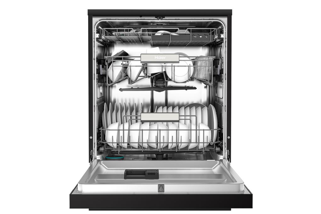 Máy rửa chén độc lập Haier HDWA18-686BK3VN Màu Đen