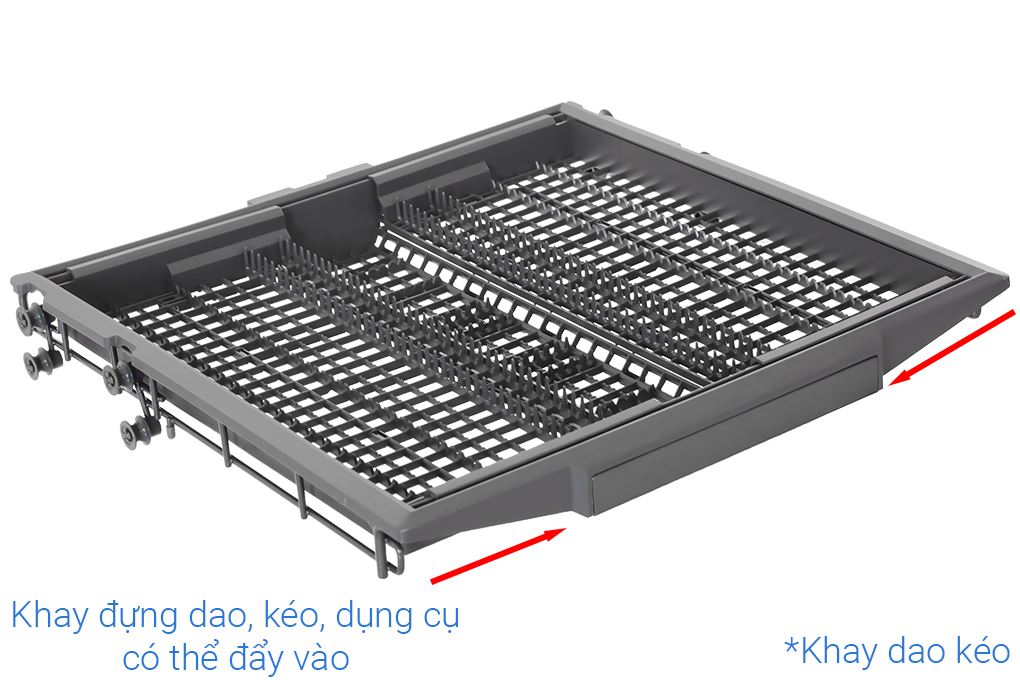 Máy rửa chén độc lập Haier HDWE16-66BK6VN Màu Đen