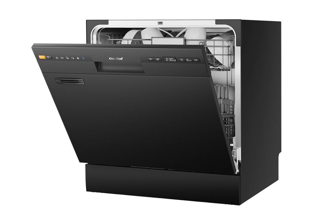 Máy rửa chén độc lập Comfee CDW-10F60TB Màu Đen