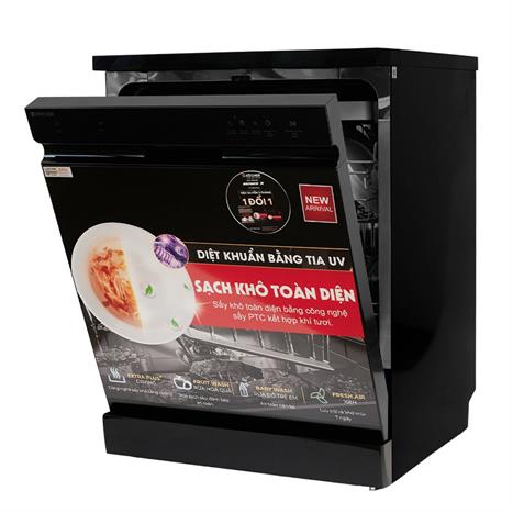 Máy rửa chén độc lập Kocher X15UV Màu Đen