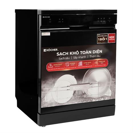 Máy rửa chén độc lập Kocher X15B Màu Đen