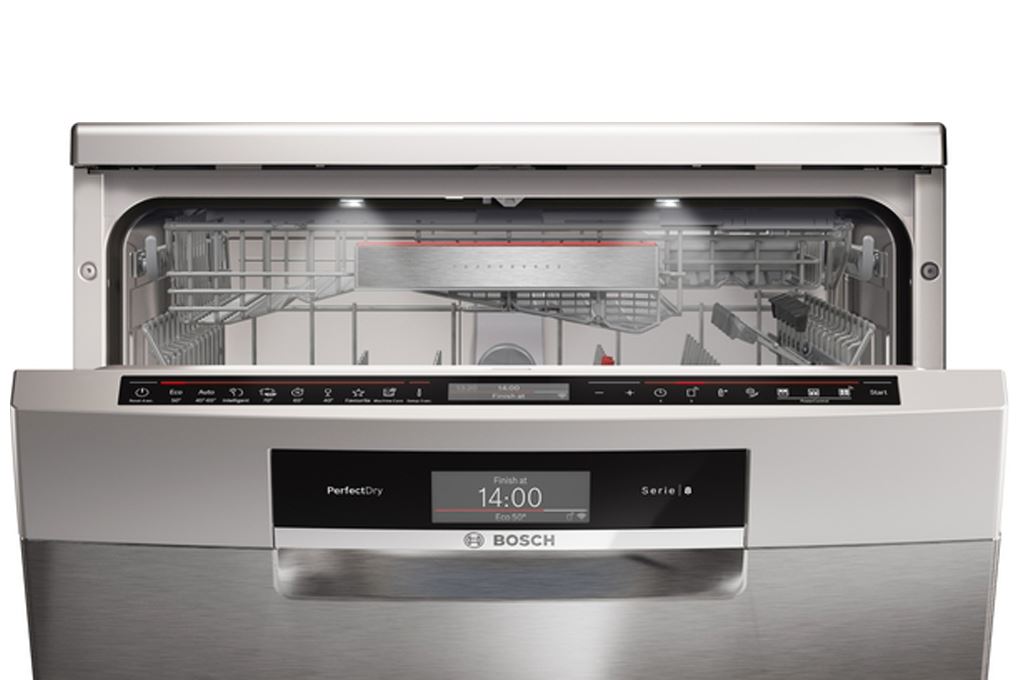 Máy rửa chén độc lập Bosch SMS8ZDI86M Màu Inox