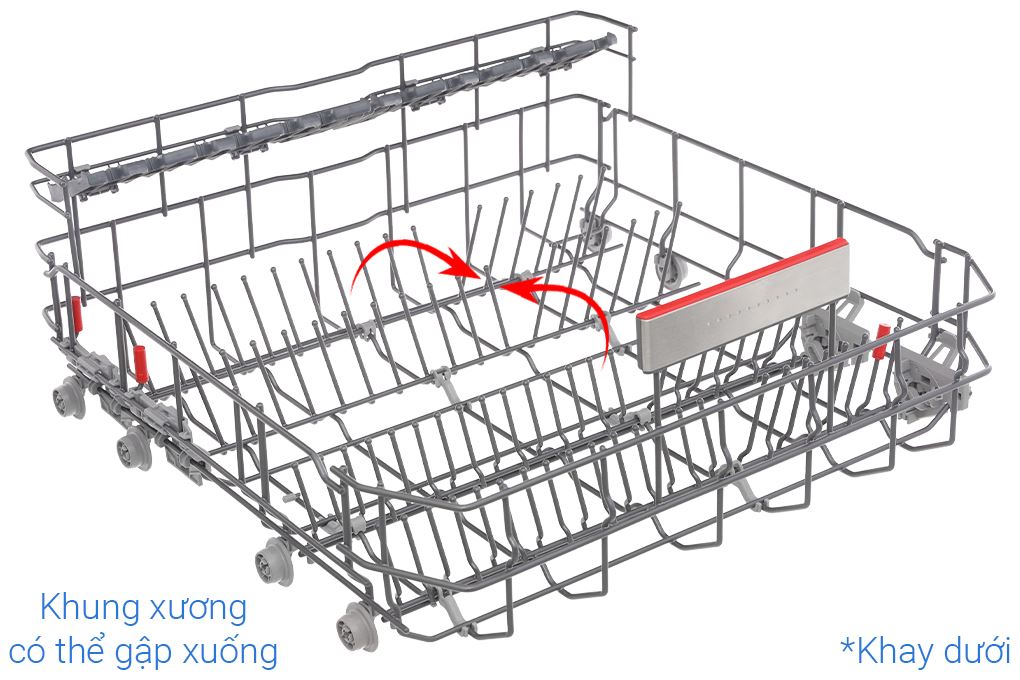 Máy rửa chén độc lập Bosch SMS6ZMB00P Màu Đen