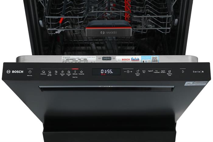 Máy rửa chén độc lập Bosch SMS6ZMB00P Màu Đen