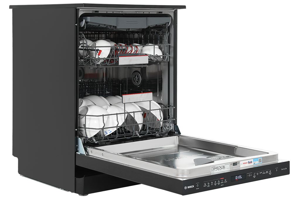 Máy rửa chén độc lập Bosch SMS6ZMB00P Màu Đen