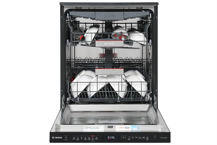 Máy rửa chén độc lập Bosch SMS6ZMB00P Màu Đen