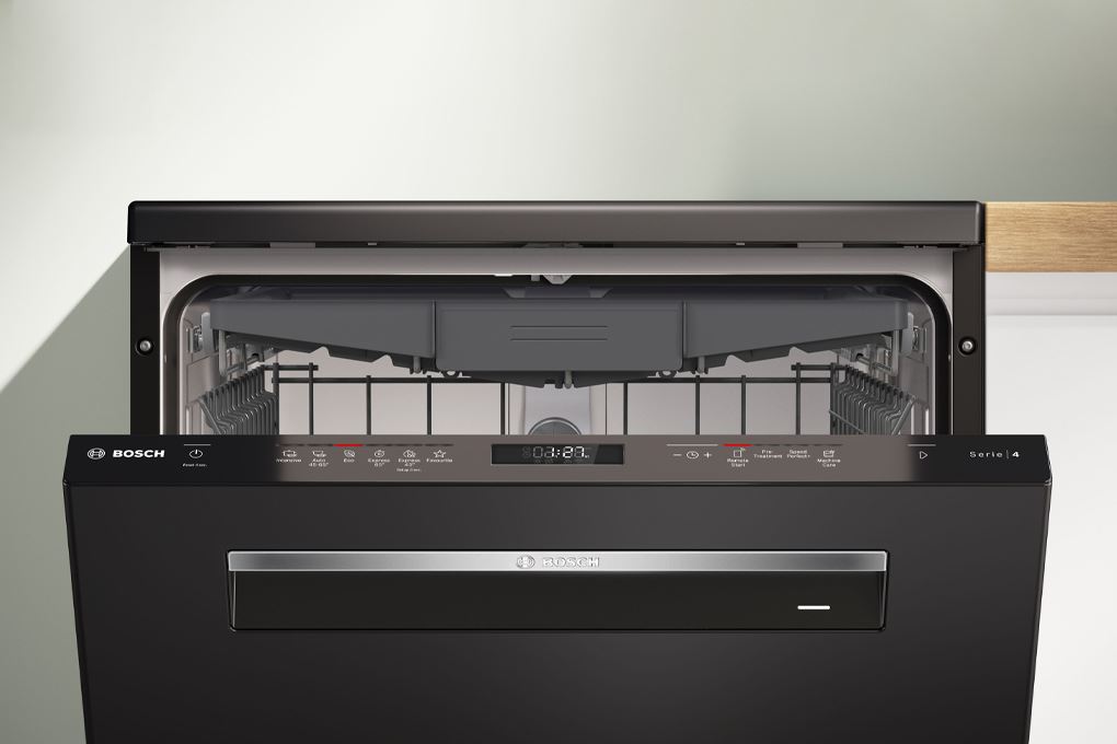 Máy rửa chén độc lập Bosch SMS4EMB00P Màu Đen