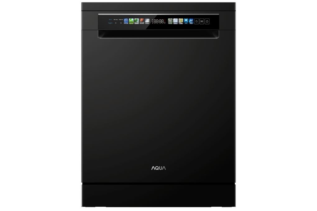 Máy rửa chén độc lập Aqua ADWA15-686BK2VN Màu Đen