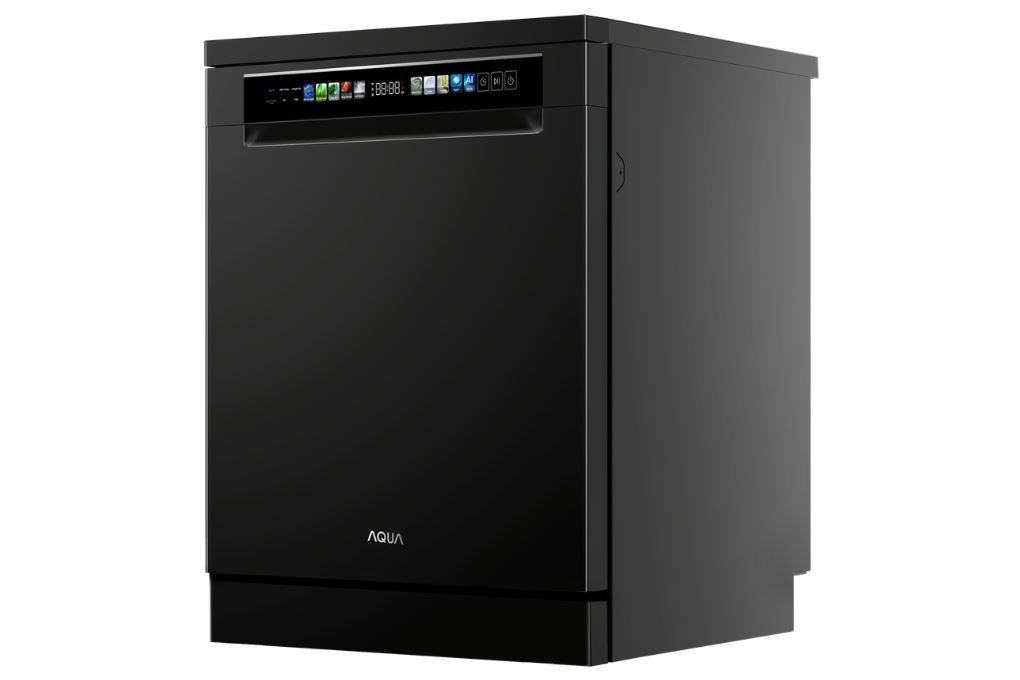 Máy rửa chén độc lập Aqua ADWA15-686BK2VN Màu Đen