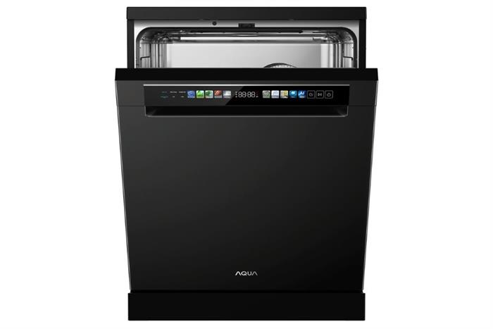 Máy rửa chén độc lập Aqua ADWA15-686BK2VN Màu Đen