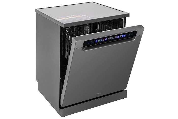 Máy rửa chén độc lập Aqua ADWA15-686BK3VN Màu Xám