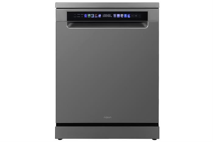 Máy rửa chén độc lập Aqua ADWA15-686BK3VN Màu Xám