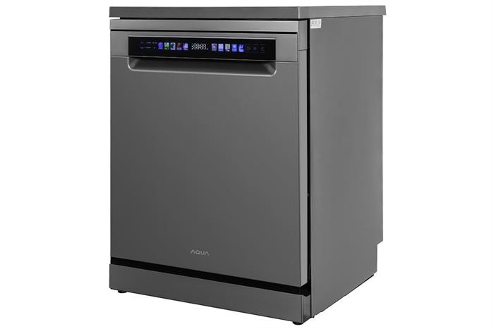 Máy rửa chén độc lập Aqua ADWA15-686BK3VN Màu Xám