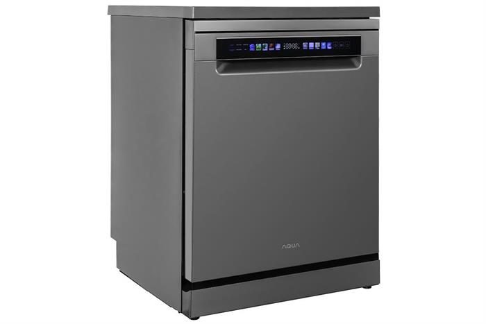 Máy rửa chén độc lập Aqua ADWA15-686BK3VN Màu Xám