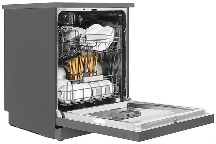 Máy rửa chén độc lập Aqua ADWA15-686BK3VN Màu Xám