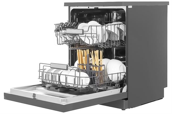 Máy rửa chén độc lập Aqua ADWA15-686BK3VN Màu Xám