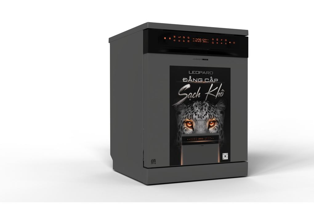 Máy rửa chén độc lập Junger Leopard DWJ-143 Pro Màu Xám