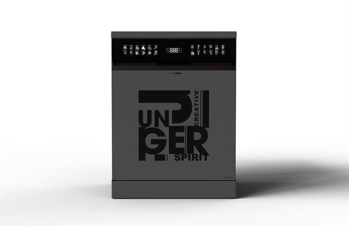 Máy rửa chén độc lập Junger Leopard DWJ-268 Màu Xám