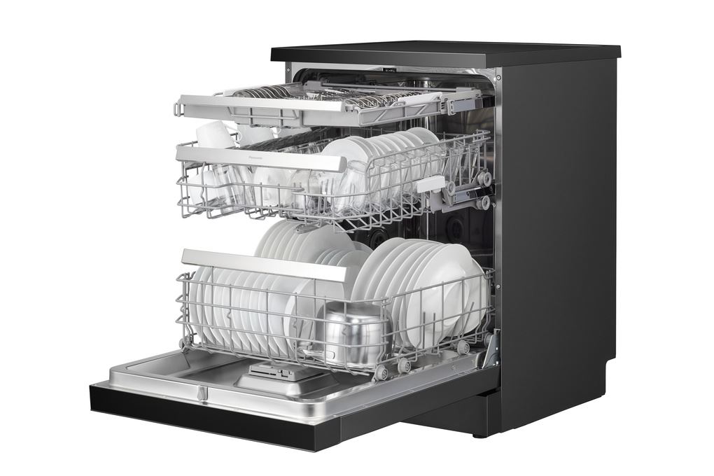 Máy rửa chén độc lập Panasonic NP-FMK16XEVN Màu Đen