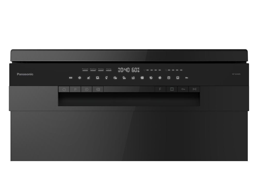 Máy rửa chén độc lập Panasonic NP-6X4MSEVN Màu Đen