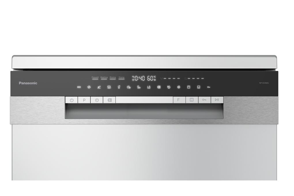 Máy rửa chén độc lập Panasonic NP-6V4MUEVN Màu Bạc