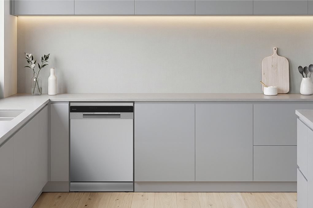 Máy rửa chén độc lập Panasonic NP-6V4MUEVN Màu Bạc