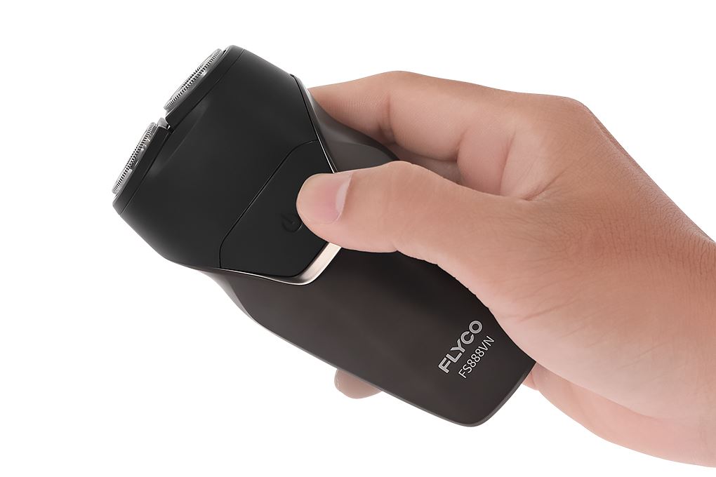 Máy cạo râu khô và ướt Flyco FS888VN Màu Đen - Vàng đồng