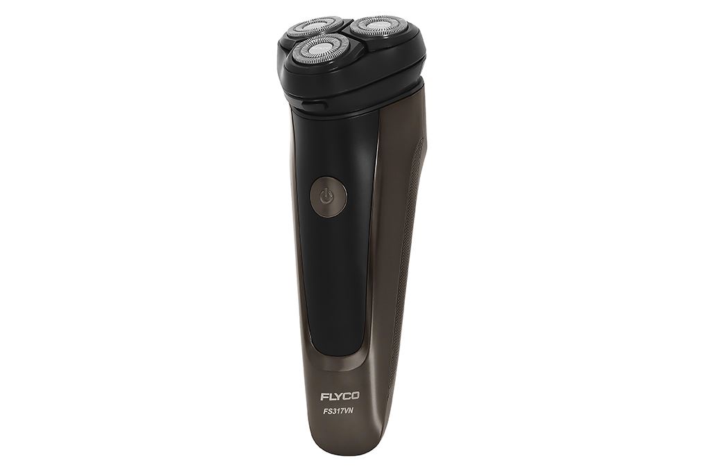 Máy cạo râu khô và ướt Flyco FS317VN Màu Đen - Vàng đồng