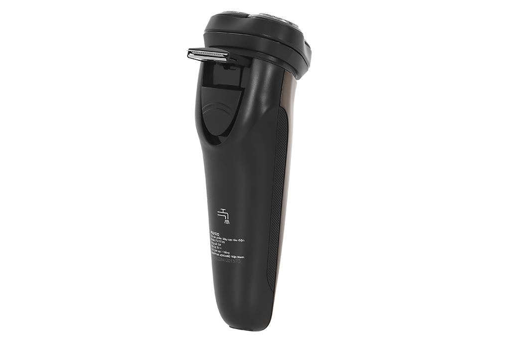 Máy cạo râu khô và ướt Flyco FS317VN Màu Đen - Vàng đồng